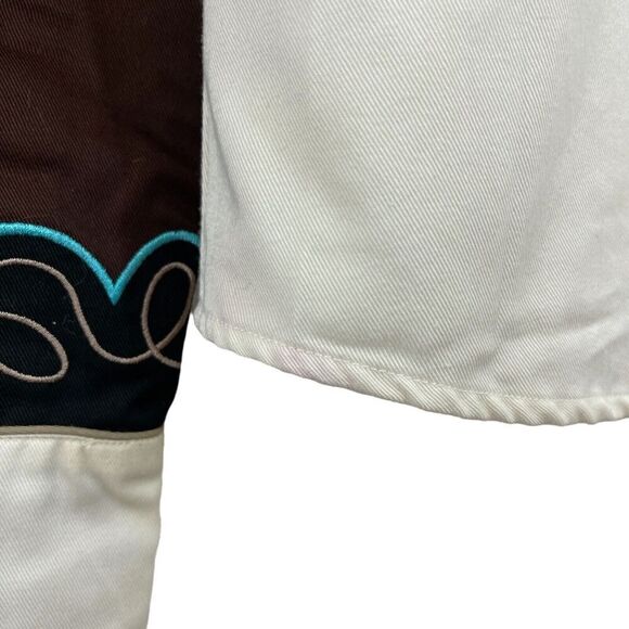 Panhandle Slim Western Black and Cream Shirt - Picture 10 of 16